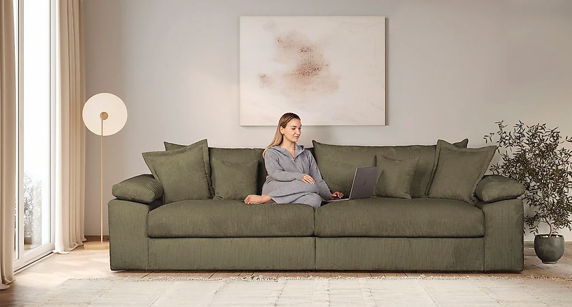 Home affaire Big-Sofa "Soft&Cosy XXL, B: 303 cm - OTTO. Verlässliche Qualit günstig online kaufen