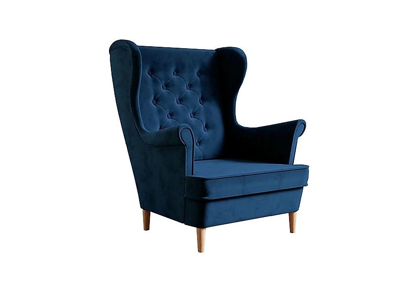 Beautysofa Sessel Falco III (stilvoll Polstersessel in skandinavisches Stil günstig online kaufen