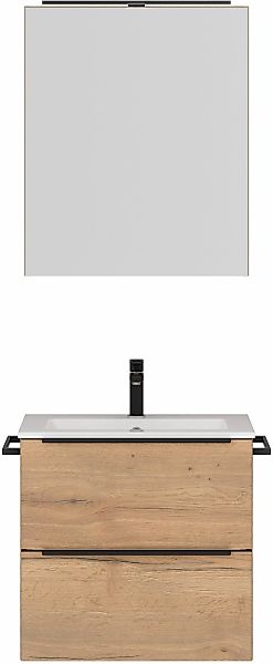 nobilia Badmöbel-Set "Levere" vormontiert, mit Soft-Close, 2 Stk. tlg. günstig online kaufen