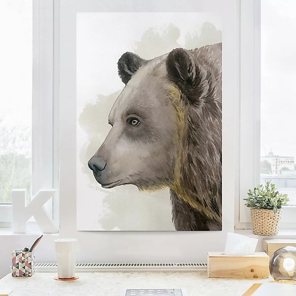 Leinwandbild Tiere - Hochformat Waldfreunde - Bär günstig online kaufen
