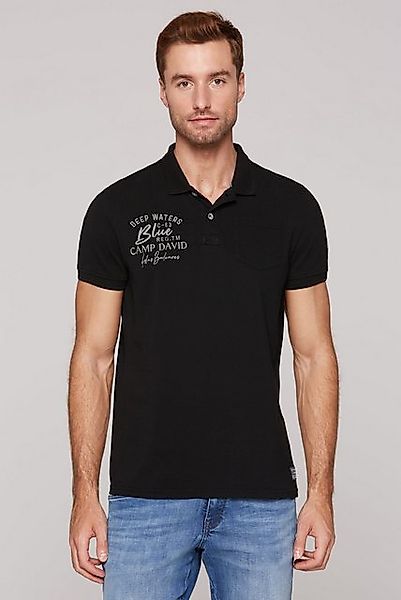 CAMP DAVID Poloshirt Poloshirt Kurzarmshirt (1-tlg., 1) günstig online kaufen