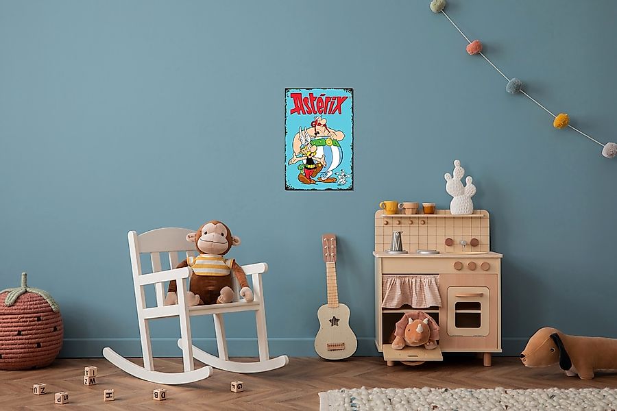 LuckyLinde Metallbild "Asterix, Obelix und Idefix", Cartoon-Comic-Fantasy-F günstig online kaufen