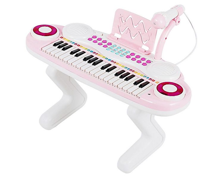 COSTWAY Spielzeug-Musikinstrument 37 Tasten, mit Licht günstig online kaufen