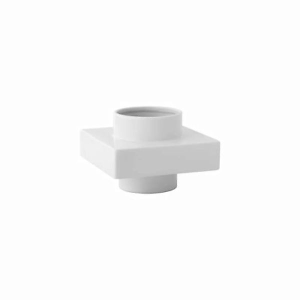 Vase Deko Object S2 keramik weiß / 16 x 16 x H 12 cm - Normann Copenhagen - günstig online kaufen