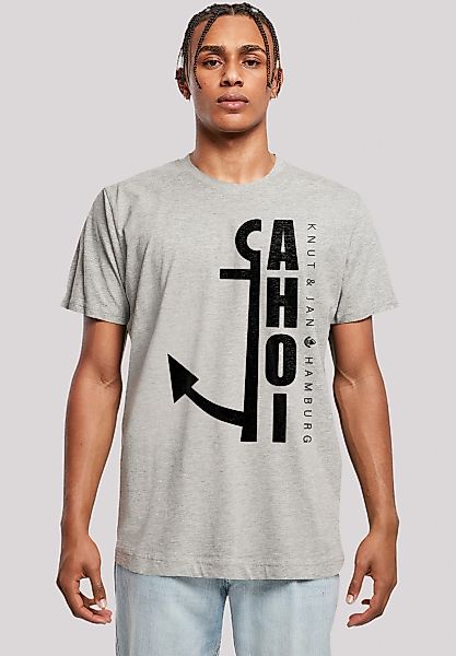 F4NT4STIC T-Shirt "Ahoi Anker Crop Knut & Jan Hamburg" Print günstig online kaufen