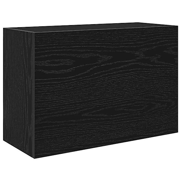 vidaXL Bad-Wandschrank Schwarz 60x25x40 cm Holzwerkstoff 860068 günstig online kaufen