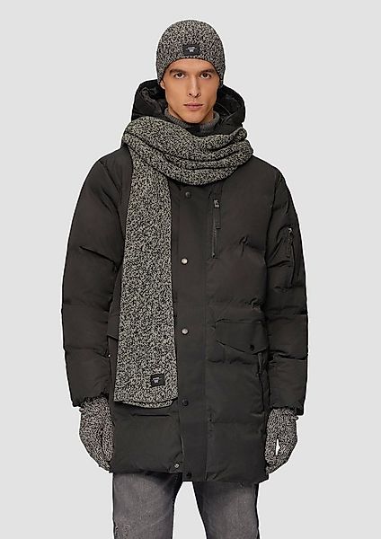 s.Oliver Schal Tuch, Baumwollschal aus Mouliné günstig online kaufen