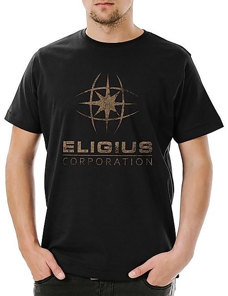 Urban Backwoods Print-Shirt Eligius Corporation Herren T-Shirt The Commande günstig online kaufen