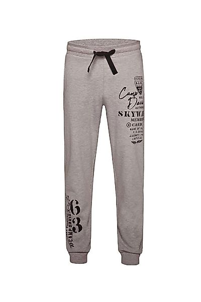 CAMP DAVID Sweathose Camp David Herren Sweathose mit Print weiche Qualität günstig online kaufen