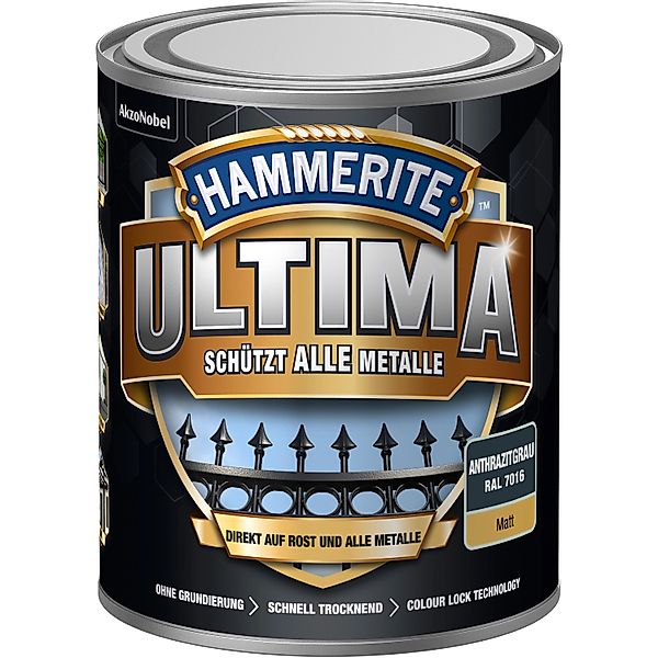 Hammerite  Metallschutzlack Hammerite Metallschutzlack ULTIMA matt günstig online kaufen
