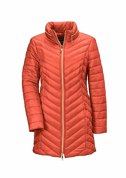 GOLDNER Kurzjacke "Kurzgröße Figurschmeichelnde Longsteppjacke" Leichte Wat günstig online kaufen