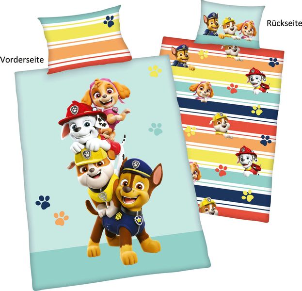 PAW PATROL Babybettwäsche "Paw Patrol" mit liebevollem Motiv günstig online kaufen