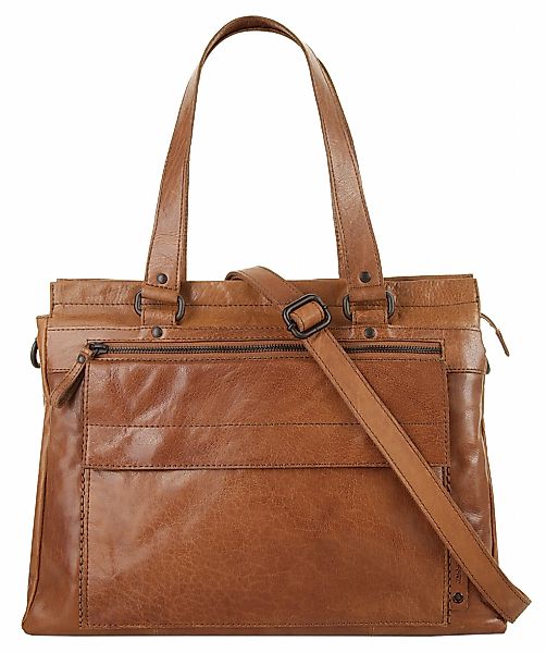 Spikes & Sparrow Shopper "LAPTOP SHOULDERBAG" echt Leder günstig online kaufen