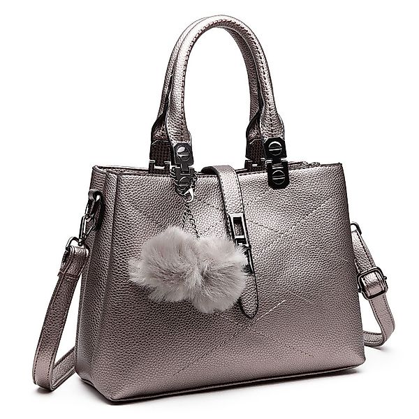 Miss Lulu Umhängetasche Schultertasche im Leder-Look günstig online kaufen