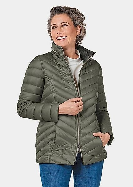 GOLDNER Steppjacke Kurzgröße: Leichte Wattierung mit Diagonalstepp günstig online kaufen