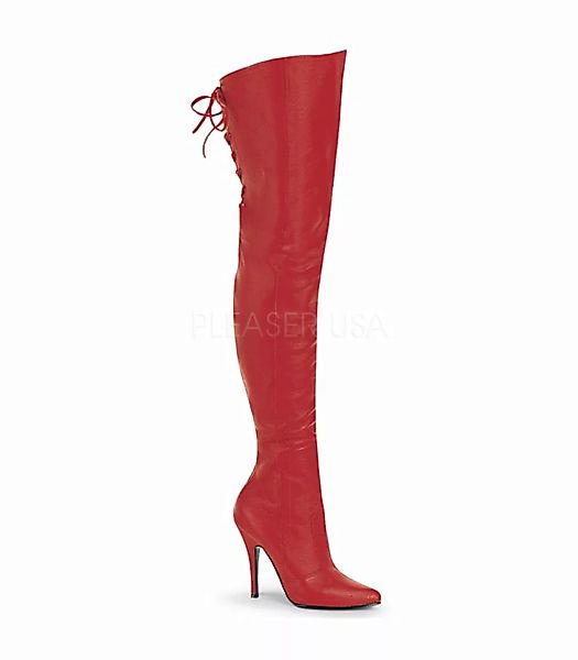 Pleaser Overknee Stiefel LEGEND-8899 Rot (Schuhgröße: EUR 42) günstig online kaufen