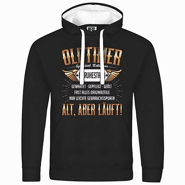 deinshirt Kapuzenpullover Herren Kapuzenpullover Oldtimer im Ruhestand Mit günstig online kaufen