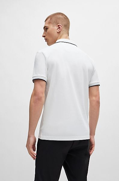 BOSS GREEN Poloshirt Paddy mit kontrastfarbenen günstig online kaufen