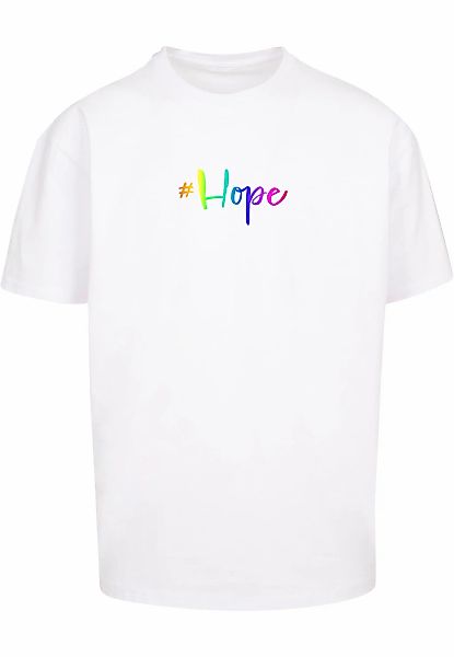 Merchcode T-Shirt "Merchcode Herren Hope Rainbow Heavy Oversized Tee", (1 t günstig online kaufen