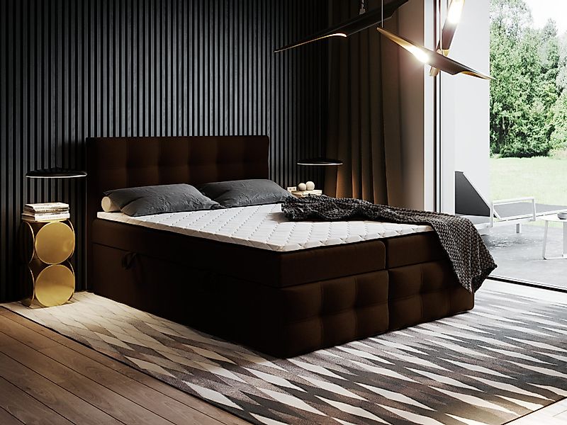 Godre Boxspringbett mit Bettkasten Ewora 3 günstig online kaufen