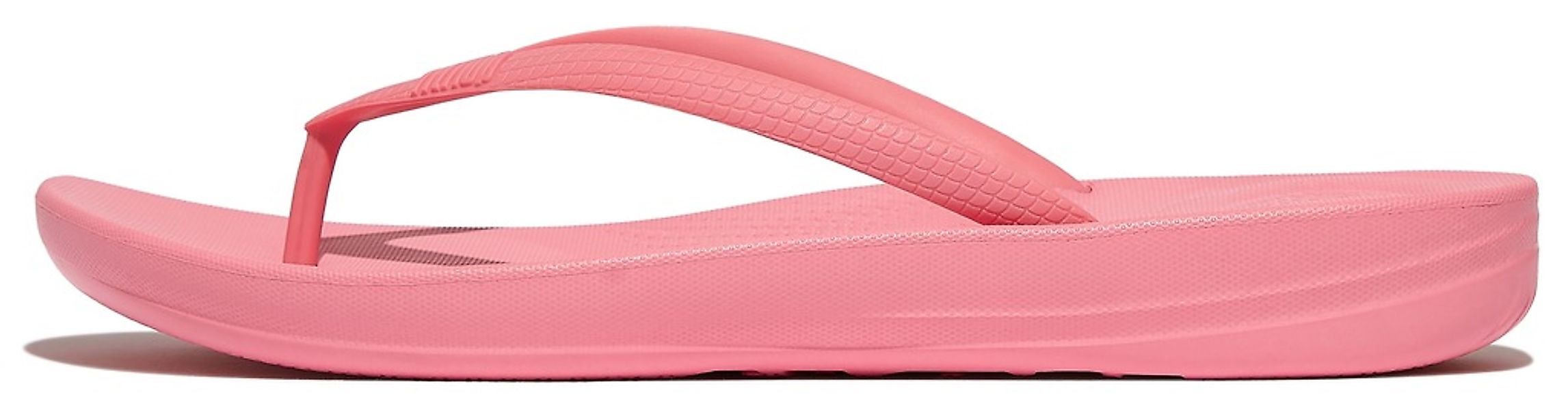 Fitflop Zehentrenner "IQUSHION", Keilabsatz, Sommerschuh, Schlappen in schm günstig online kaufen