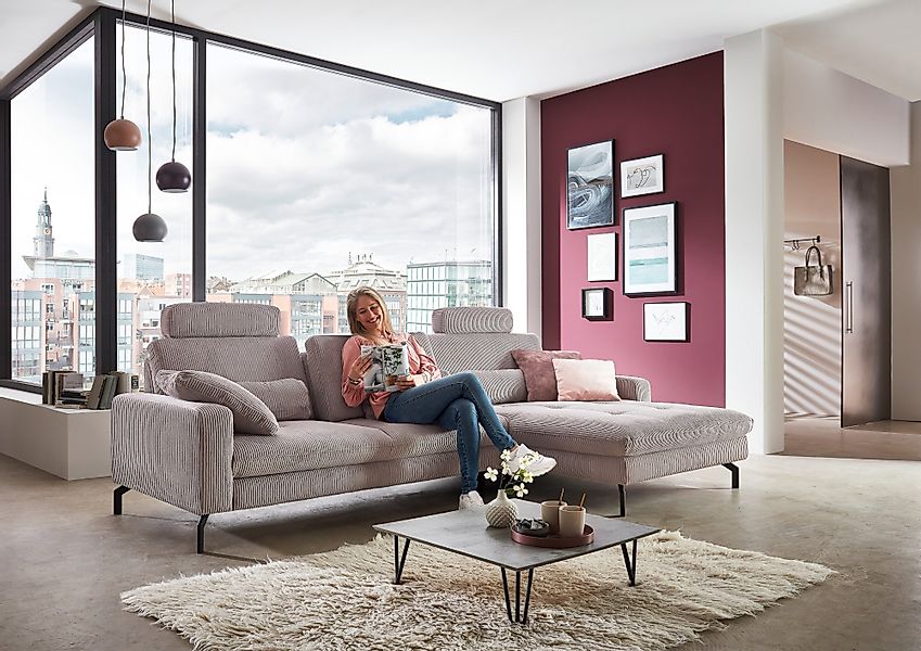 Die PlanBar Ecksofa MP-IN20110 L-Form mit günstig online kaufen