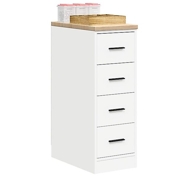 vidaXL Schrankmodule Garagen-Aufbewahrungsschrank Weiß 30x51x85 cm Massivho günstig online kaufen