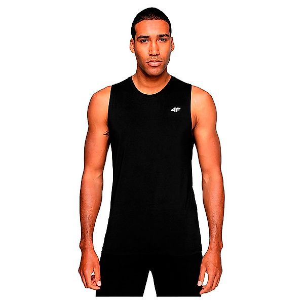 4f Ärmelloses T-shirt 2XL Deep Black günstig online kaufen
