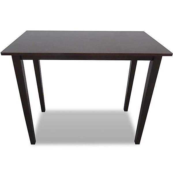 vidaXL Bartisch Holz Braun günstig online kaufen
