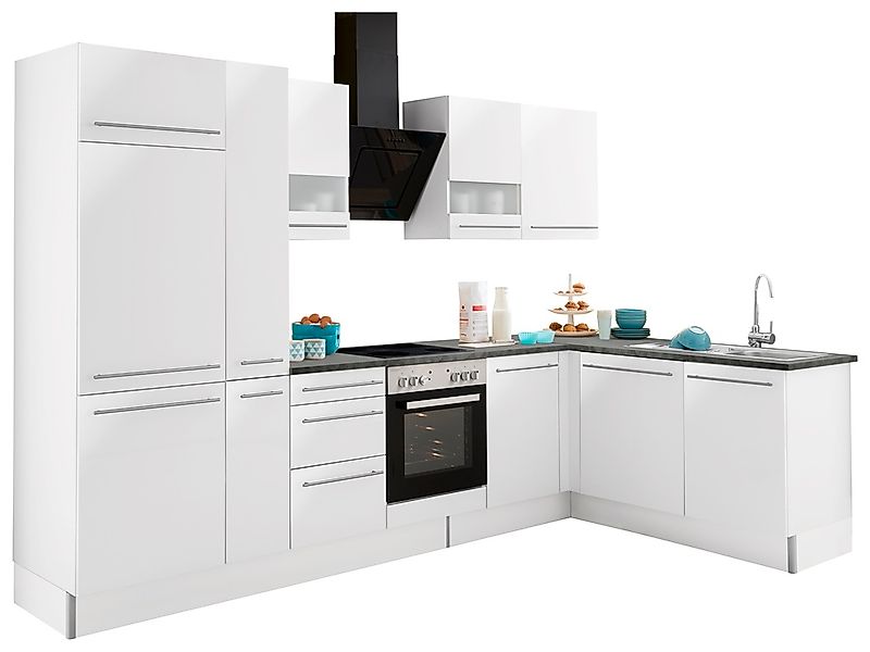 OPTIFIT Winkelküche "Bern" Stellbreite 315x175 cm,wahlweise mit E-Geräten,h günstig online kaufen