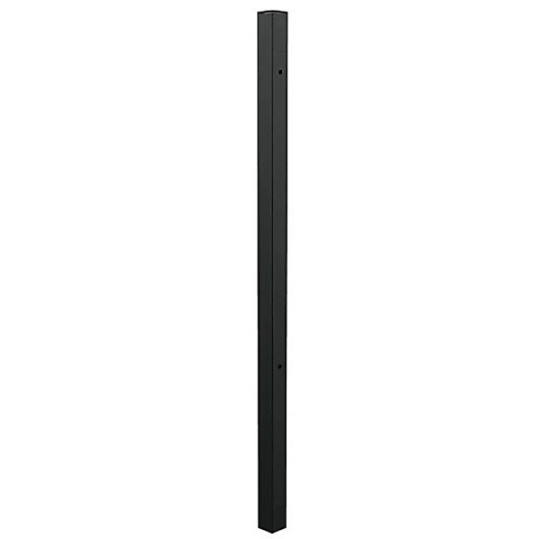 Klobenpfosten für Einzeltor Schwarz z. Einbetonieren Ø 6 cm Höhe 170 cm günstig online kaufen