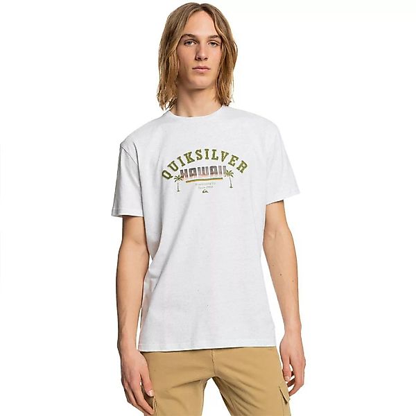 Quiksilver Hawai Calls Kurzärmeliges T-shirt XS White günstig online kaufen