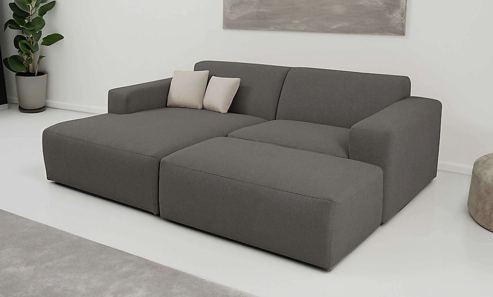 OTTO home Ecksofa "Koa,228cm, L-Form, Modulsofa, Webstoff, Cord, Struktur, günstig online kaufen