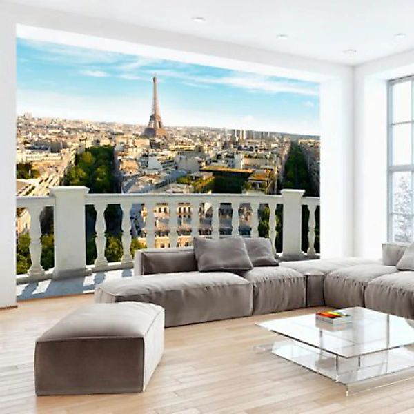 artgeist Fototapete Paris am Mittag mehrfarbig Gr. 250 x 175 günstig online kaufen
