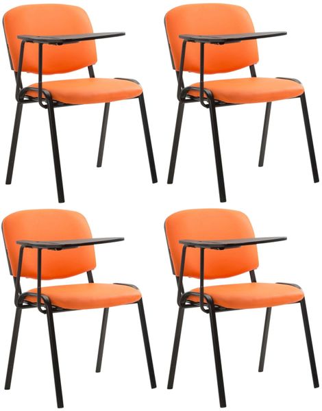 CLP Besucherstuhl Ken (4er Set), Kunstleder-Bezug, günstig online kaufen