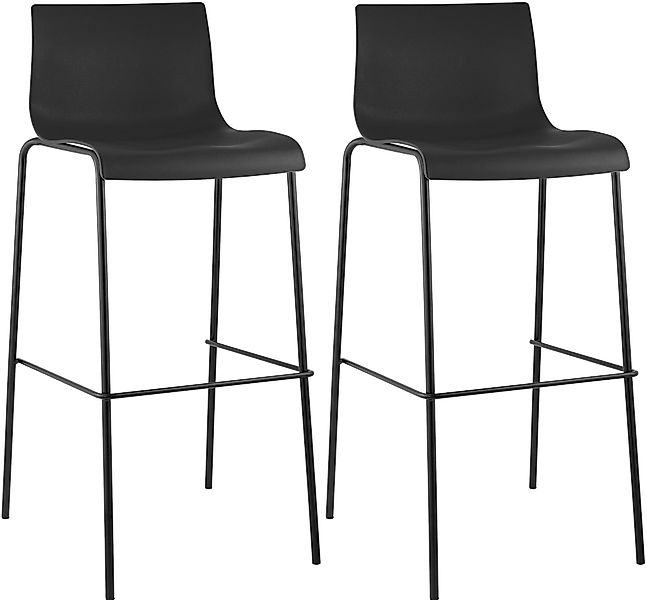 CLP Barhocker Hover Kunststoff (2er Set, günstig online kaufen