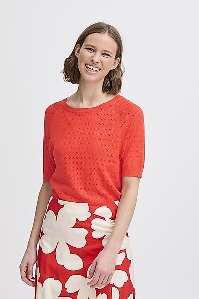 b.young Strickpullover BYOMANJA Feinstrick T-shirt günstig online kaufen