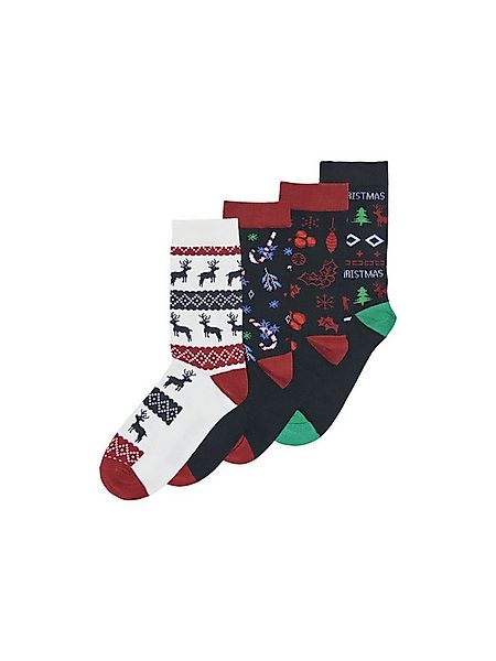 ONLY & SONS Freizeitsocken ONSXMAS SOCKS 4-PACK CALENDAR (Packung, 4-Paar) günstig online kaufen