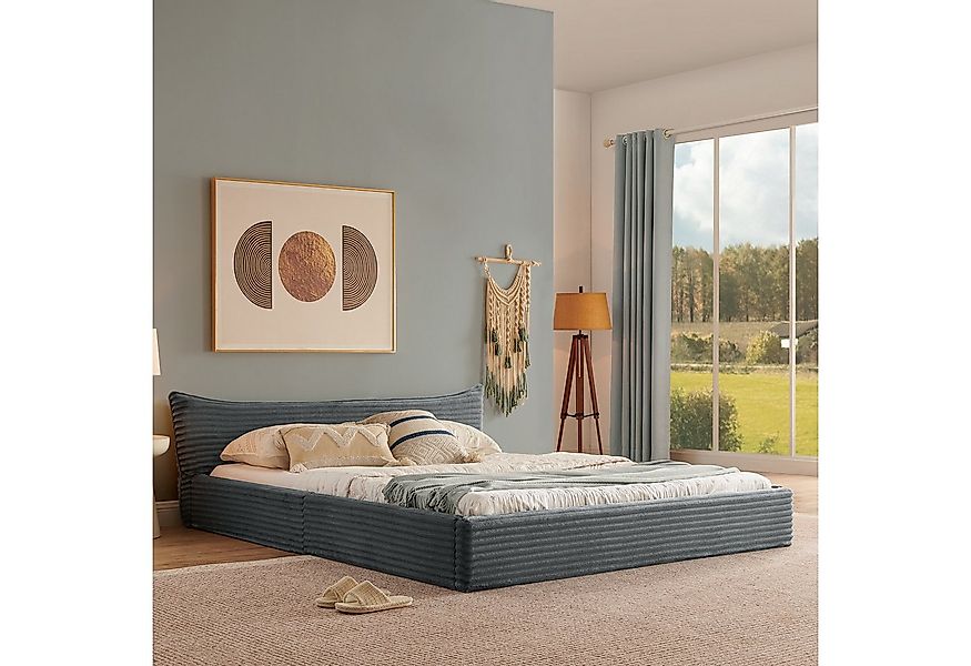 REDOM Polsterbett Bettgestell mit einzigartigem Kopfendeck-Design (Kinderbe günstig online kaufen