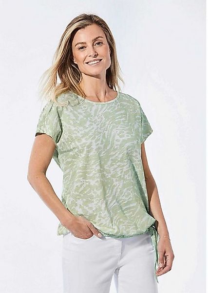 GOLDNER T-Shirt Kurzgröße: Shirt mit U-Boot-Ausschnitt günstig online kaufen