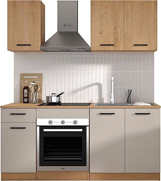 Gami Küchenzeile Set A B180 ALPAGA, (Set), Ein sehr funktionales Küchenense günstig online kaufen