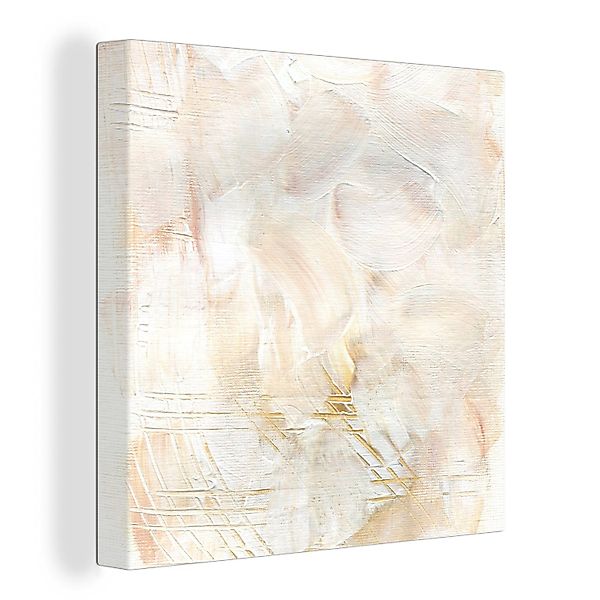 OneMillionCanvasses® Leinwandbild Taupe - Design - günstig online kaufen