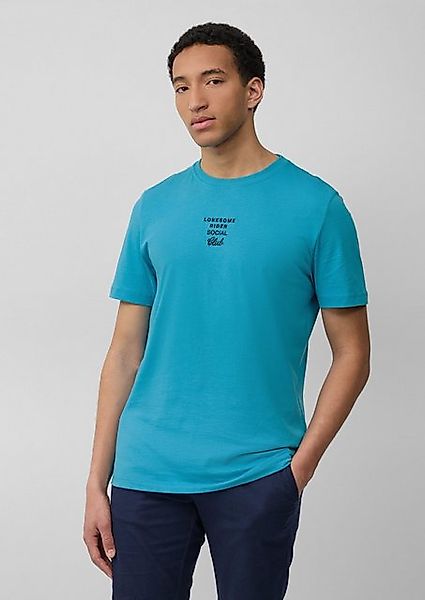 s.Oliver Kurzarmshirt T-Shirt mit Artwork Stickerei günstig online kaufen