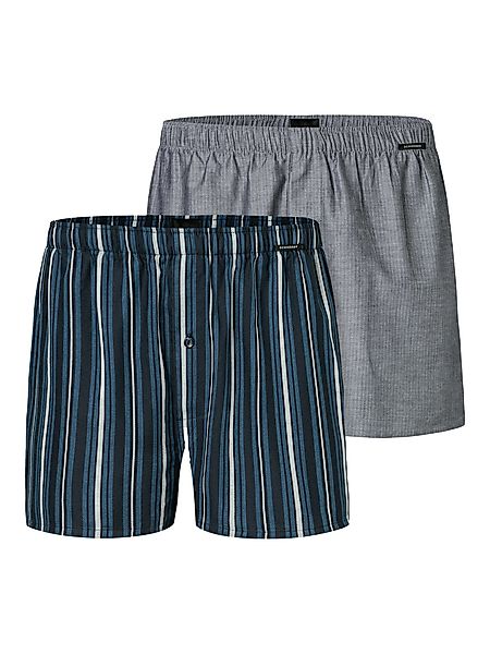 Schiesser Boxer Web (2-St) unterhose unterwäsche günstig online kaufen