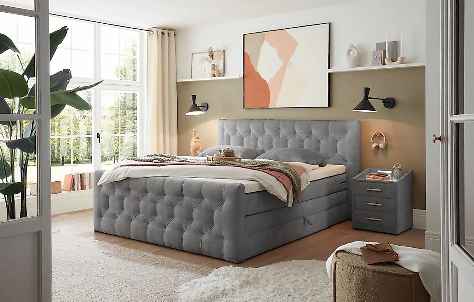 ED EXCITING DESIGN Boxspringbett ""Cashfield", OTTOs Choice Topseller inkl. günstig online kaufen