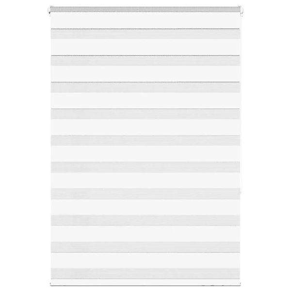 vidaXL Doppelrollo Weiß 105x150 cm Stoffbreite 100,9 cm Polyester 4014756 günstig online kaufen