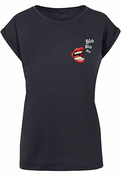 Merchcode T-Shirt "Merchcode Damen Ladies Bla Bla Bla Comic Extended Should günstig online kaufen