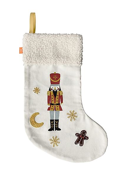 kikadu Nikolausstiefel 2201, Bio-Baumwolle, Nussknacker-Design, perfekt günstig online kaufen