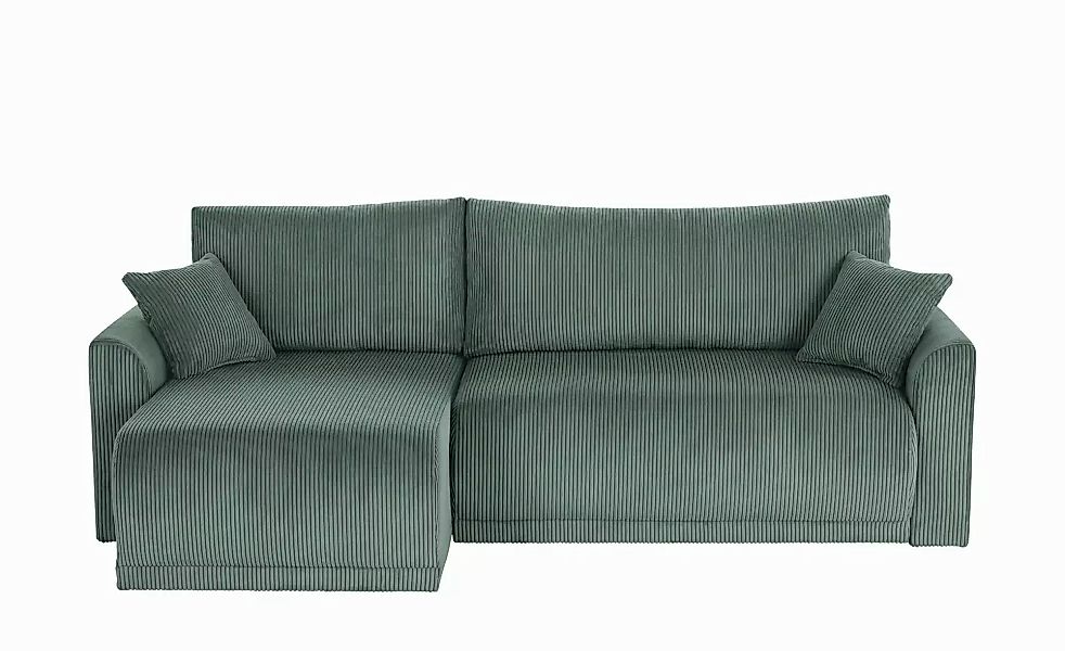 Ecksofa  Malyn ¦ grün ¦ Maße (cm): B: 235 H: 85 T: 146 Polstermöbel > Sofas günstig online kaufen