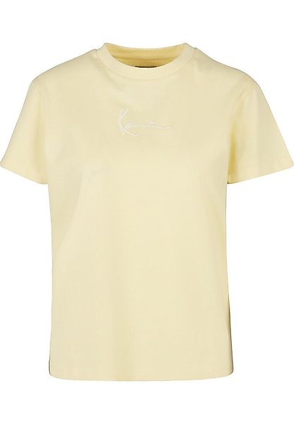 Karl Kani T-Shirt Karl Kani Damen KW221-001-2 Small Signature Tee light yel günstig online kaufen